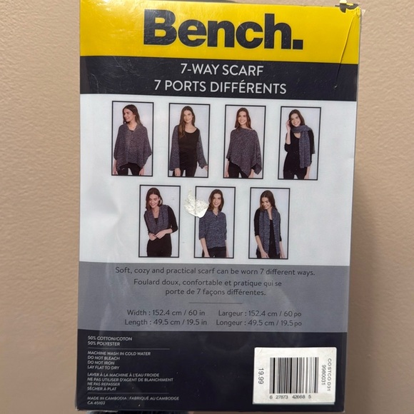 Bench 7-way Scarf - Picture 2 of 3